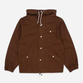 SNAP BREAKER JACKET - BROWN