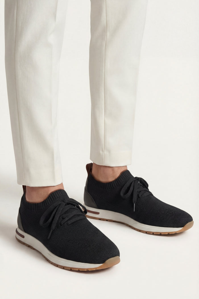 Solano Mesh Slip-On Black