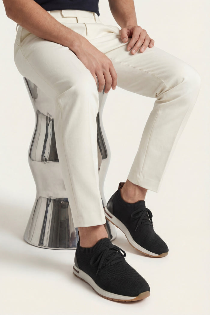 Solano Mesh Slip-On Black