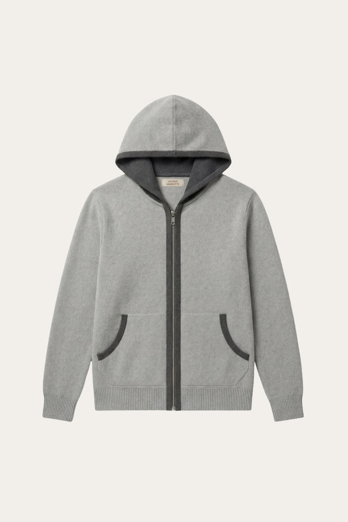 Sorano Hooded Cardigan Grey