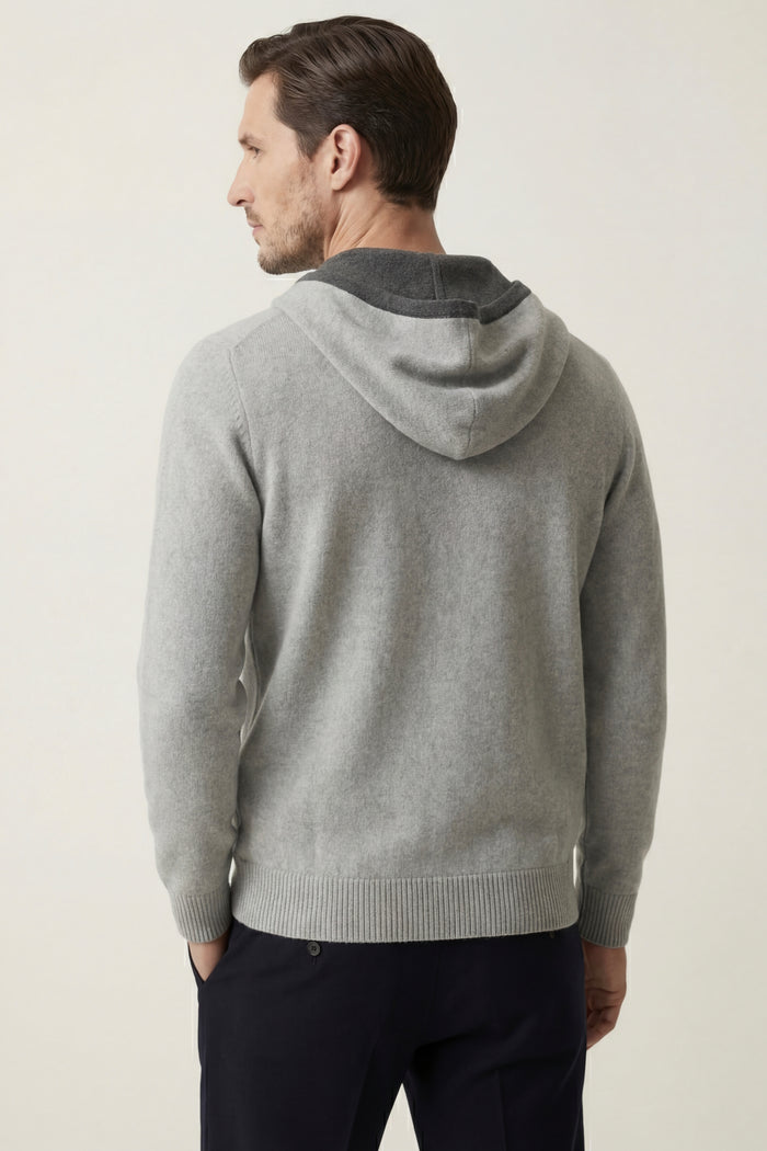Sorano Hooded Cardigan Grey