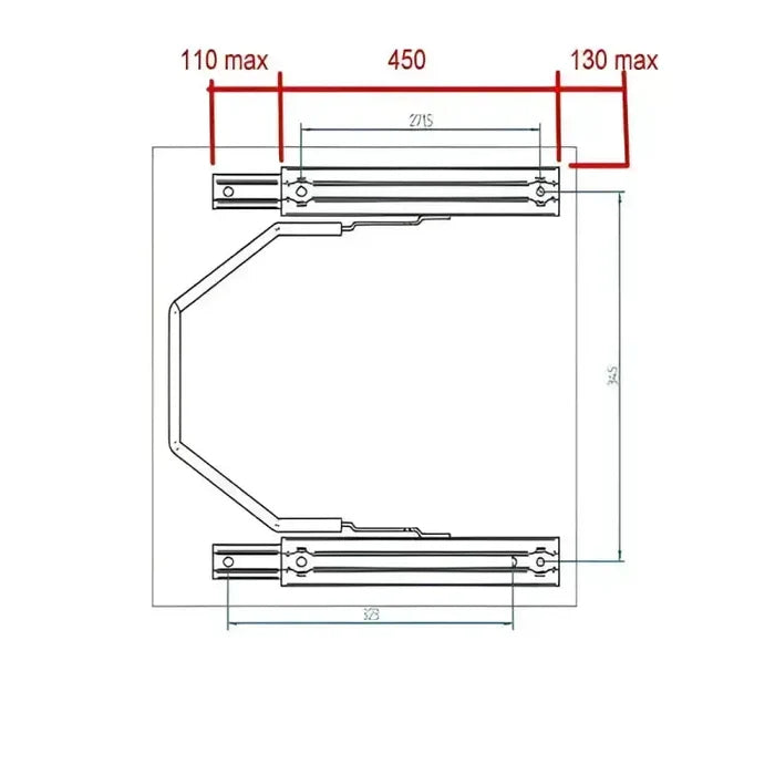 Sparco seat slider - Sim Race Webshop B.V.