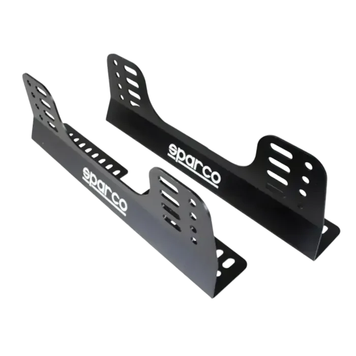 SPARCO STEEL SIDE FASTENERS bucket seat - Black - Sim Race Webshop B.V.