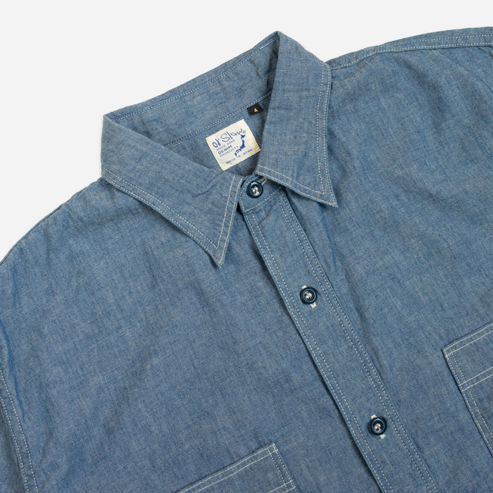 SS WORK SHIRT - CHAMBRAY