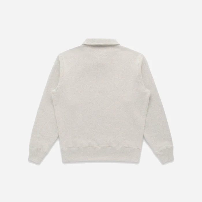 STADIUM LOFT QUARTER ZIP SWEATSHIRT - GREY