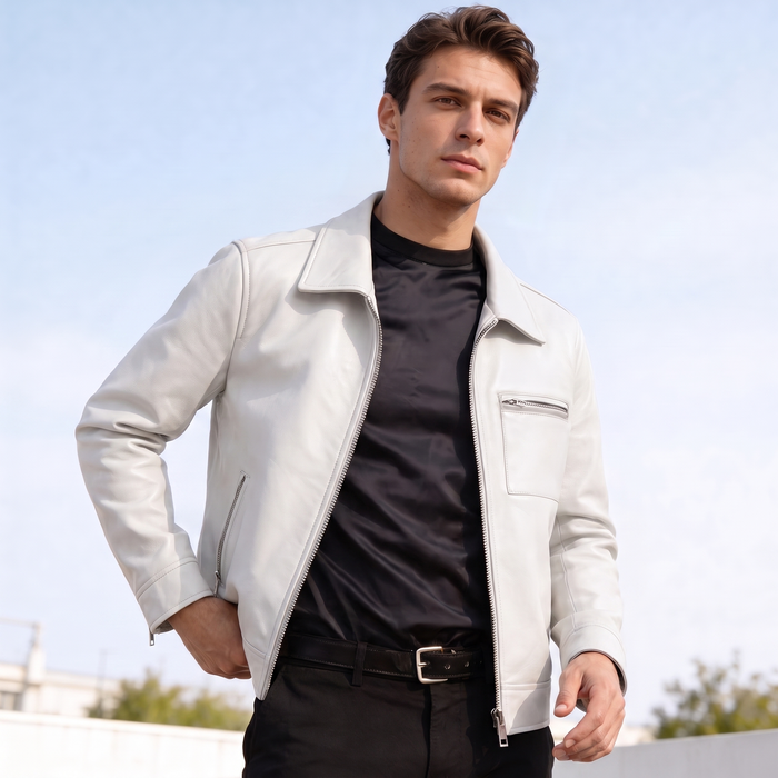 XS / White / Leather