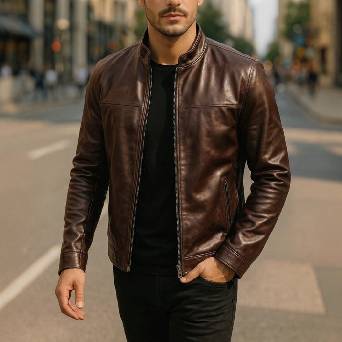 XS / Brown / Leather