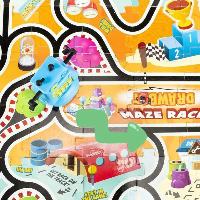 STEM Toys - Drawbot, Inductive Robot Track Puzzle Race - Kids On Wheelz