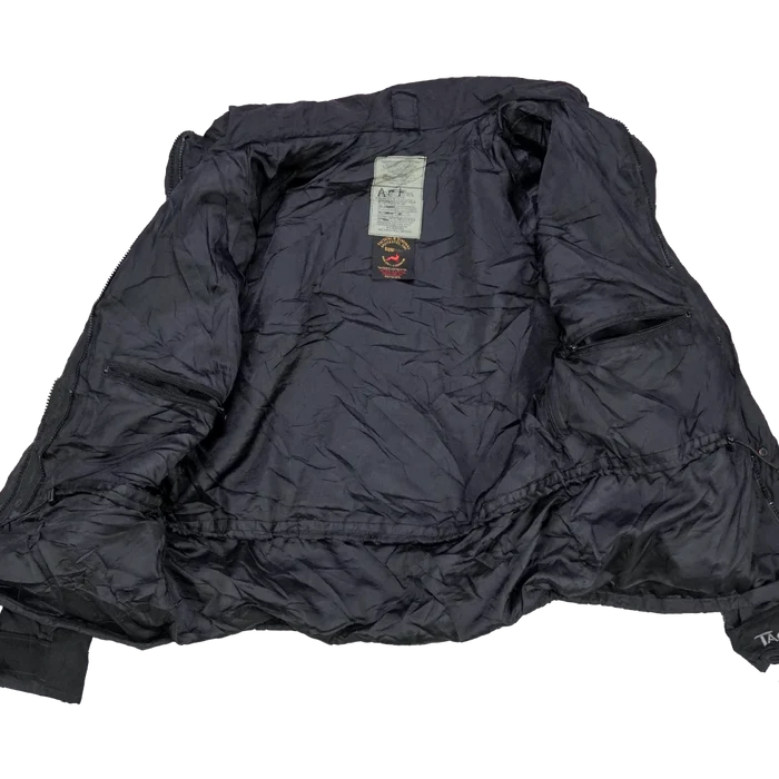 Tacs-Ops II Black Wet Weather Parka - Medium - Army & Outdoors - Parkas