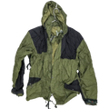 Tacs-Ops II Olive Wet Weather Parka - Small - Army & Outdoors - Parkas
