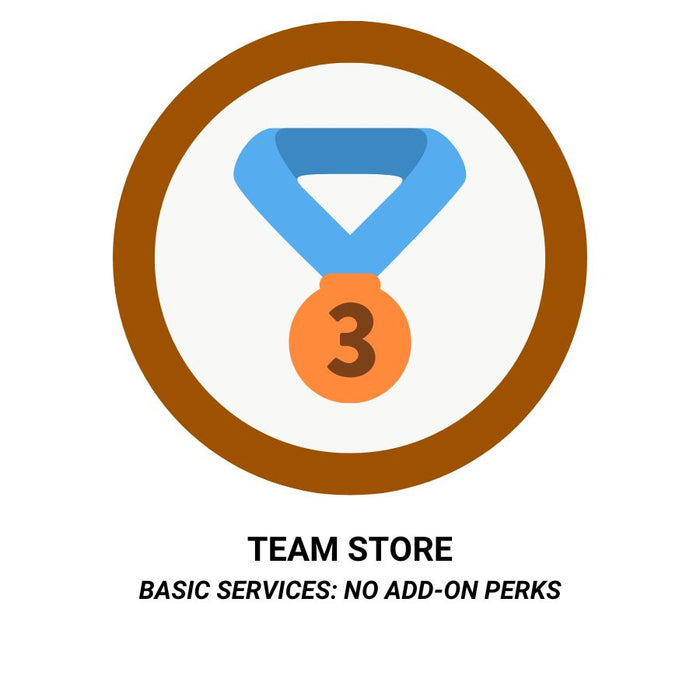 Team Store Platform Fee: Bronze Tier