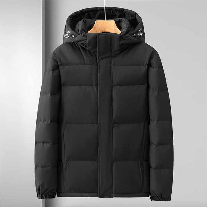 Winter Down Jacket Men's High-grade Hooded Loose BadAssWear.fi