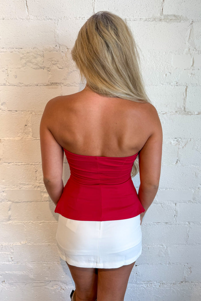The One & Only Strapless Top, strapless Top, Summer Tops, Basic Top, Adeline Boutique, Dallas Boutique, Boutique Clothing