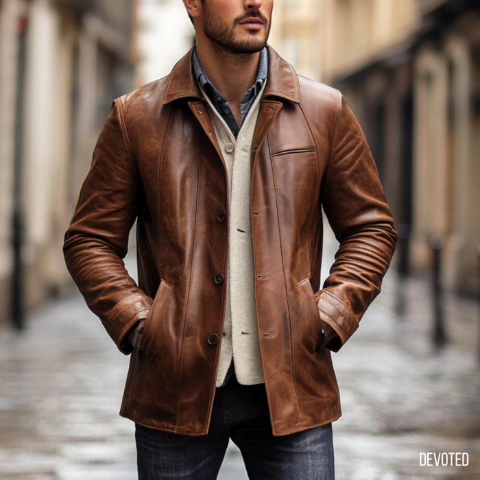 XS / Brown / Leather