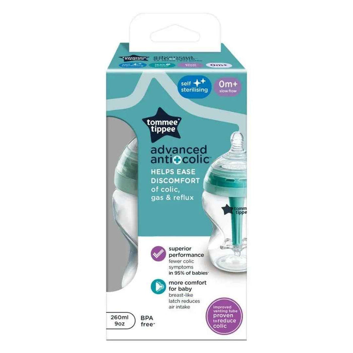 Tommee Tippee® Steklenička s cucljem Advanced Anti-Colic 260ml Tommee Tippee