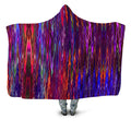 Trippy Vibes Hooded Blanket Sartoris Art Epic Hoodie