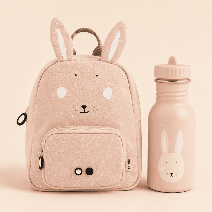 Trixie Baby® Set nahrbtnik MINI in steklenička 350ml Mrs. Rabbit Trixie Baby