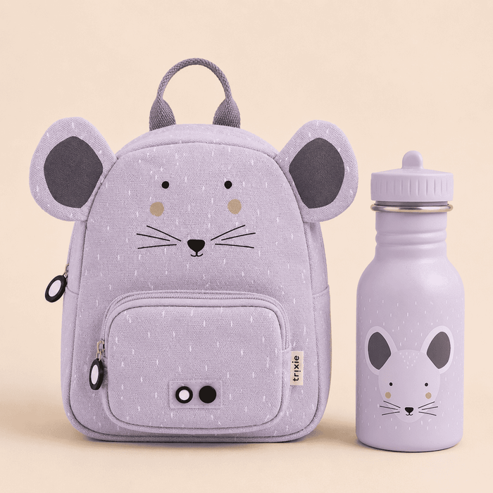 Trixie Baby® Set nahrbtnik MINI in steklenička 350ml Mrs. Mouse Trixie Baby