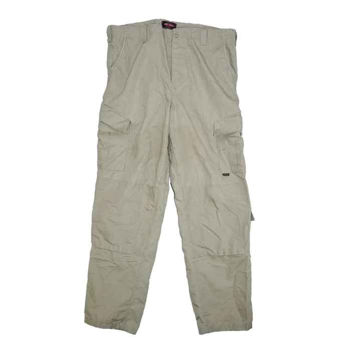 Tru-Spec Tan ACU Cut Ripstop Trousers - Large Long - Tru-Spec - Combat Trousers