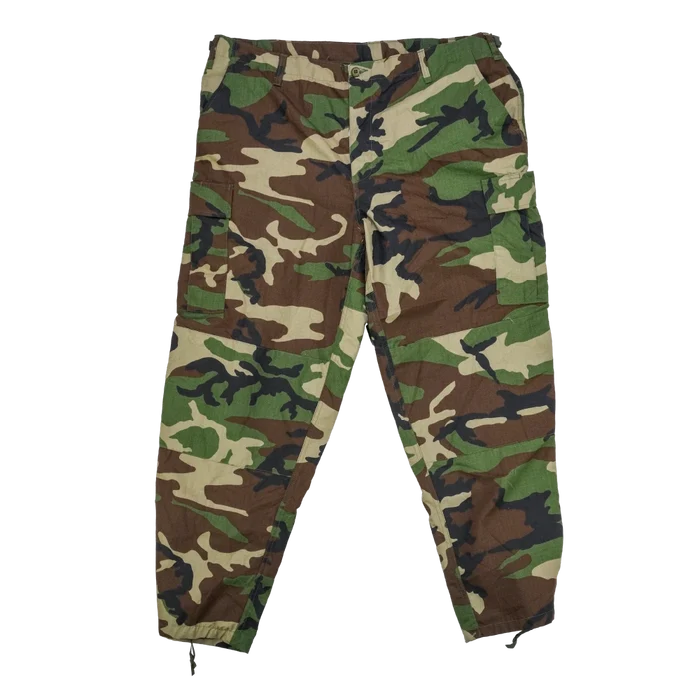 Tru-Spec Woodland BDU Field Trousers - 2XLarge - Army & Outdoors - Combat Trousers