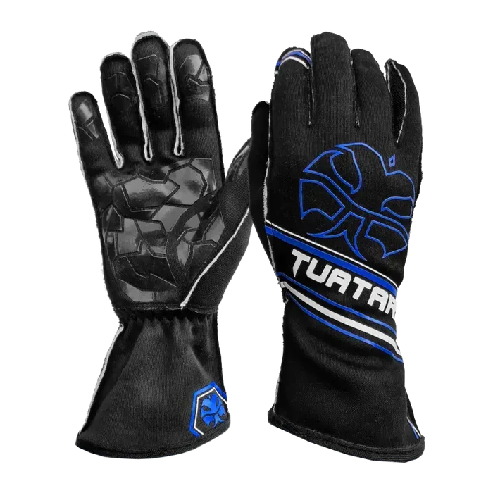 Tuatara Nomex Gloves – BLK/BL - Sim Race Webshop B.V.