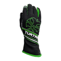Tuatara Nomex Gloves – BLK/GRN - Sim Race Webshop B.V.