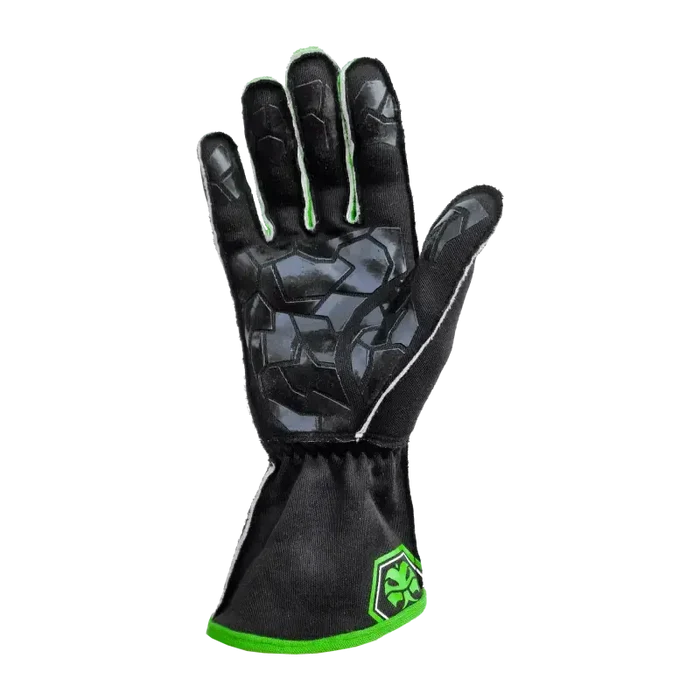 Tuatara Nomex Gloves – BLK/GRN - Sim Race Webshop B.V.