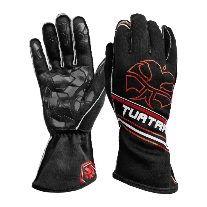 Tuatara Nomex Gloves – BLK/RD - Sim Race Webshop B.V.