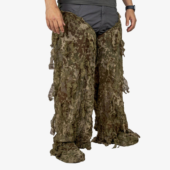 Ultra-Lite Ghillie Legs - Kicking Mustang Concealment System (KMCS)