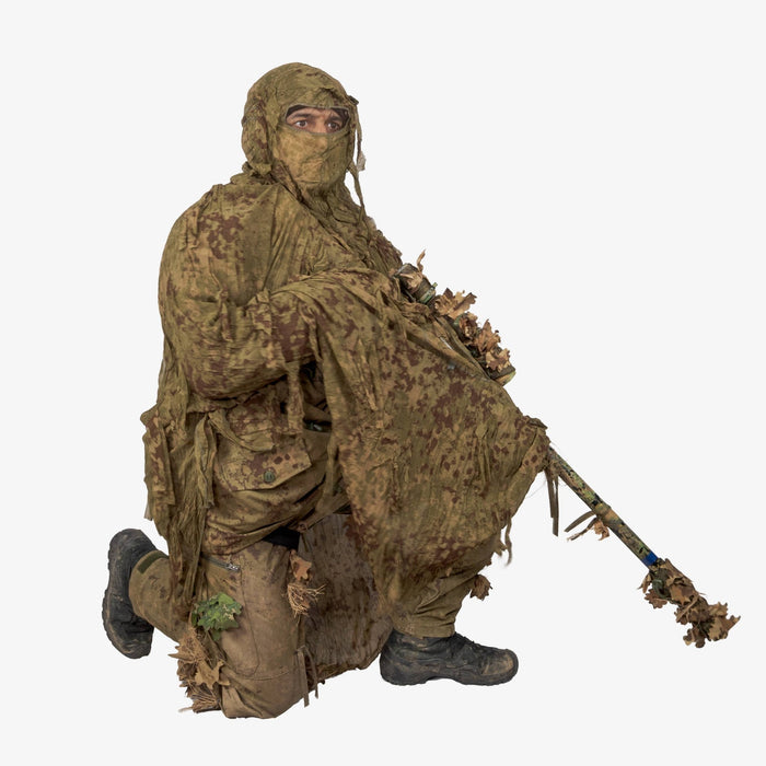 Ultra - Lite Ghillie Suit - Kicking Mustang Concealment System (KMCS)
