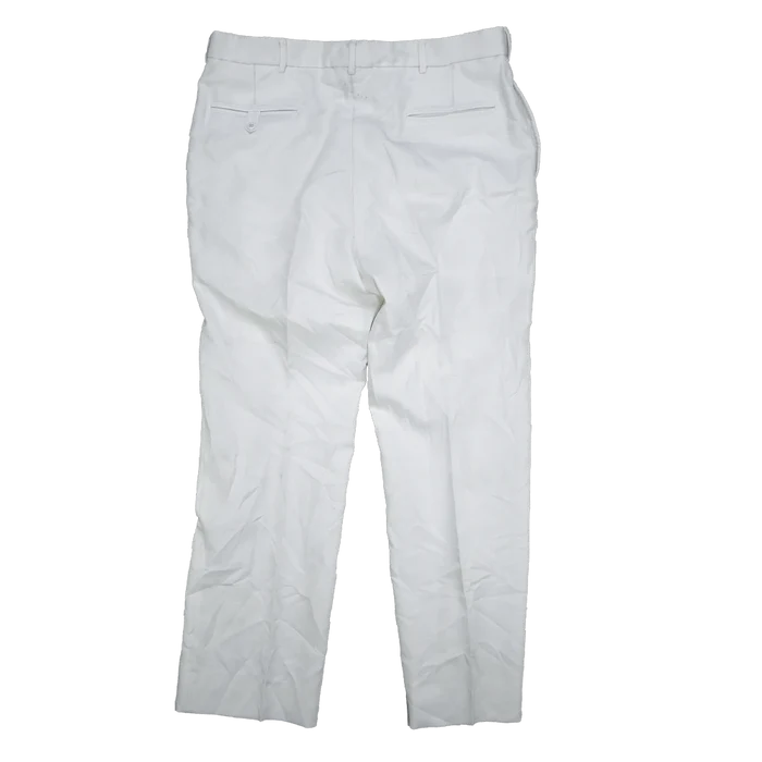 US Air Force White Parade Dress Trousers - 37L, Large - US Air Force Surplus - Dress Trousers