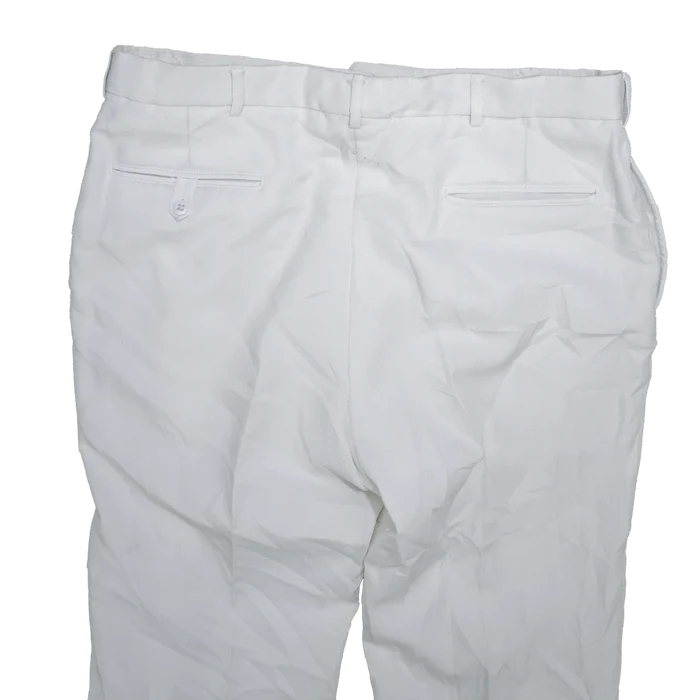 US Air Force White Parade Dress Trousers - 37L, Large - US Air Force Surplus - Dress Trousers