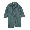 US Army 1970s Women's Olive Raincoat - 14R, Medium - US Army Surplus - Rain Jackets