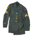 US Army Wool Service Dress Jacket - 37R, Small - US Army Surplus - Field Jackets