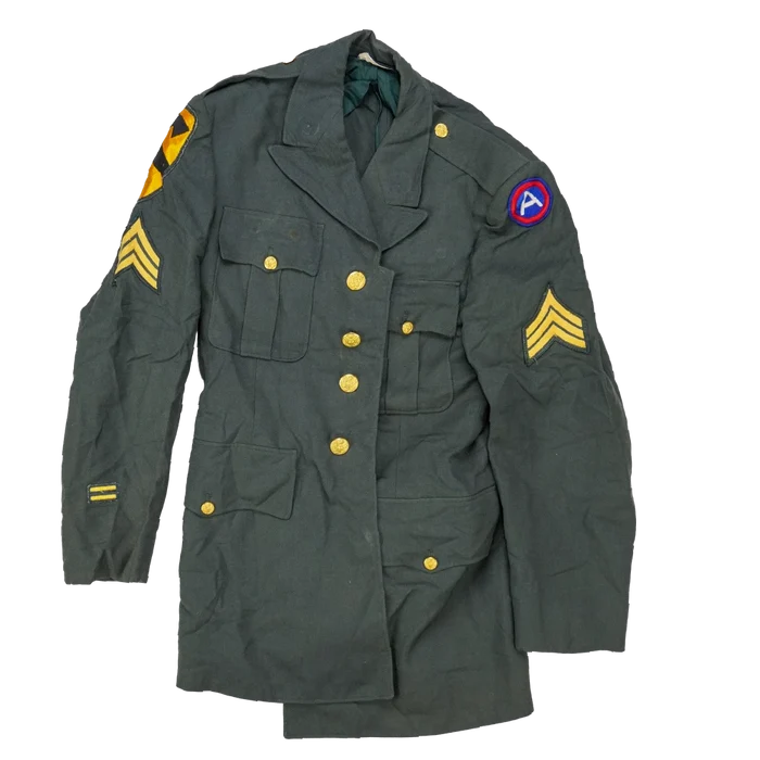 US Army Wool Service Dress Jacket - 37R, Small - US Army Surplus - Field Jackets