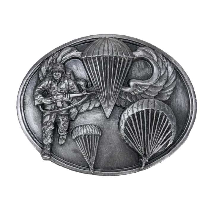 US Made Airborne Belt Buckle, Item 3 - Army & Outdoors - Belts