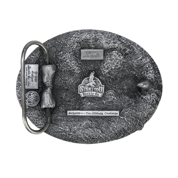 US Made Airborne Belt Buckle, Item 3 - Army & Outdoors - Belts