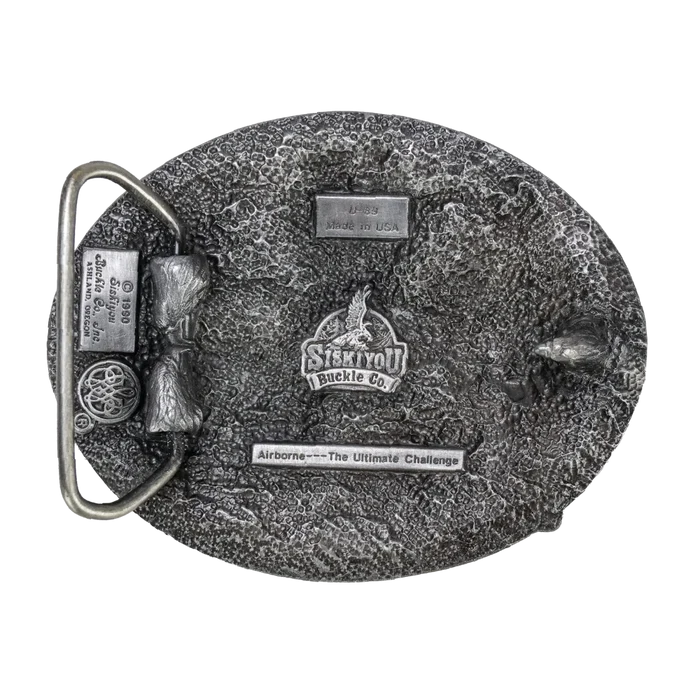 US Made Airborne Belt Buckle, Item 4 - Army & Outdoors - Belts