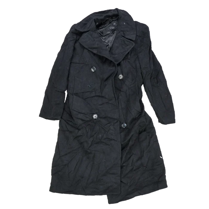 US Navy 1940s Wool Overcoat - Size 37, Small - US Navy Surplus - Great Coats