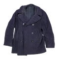 US Navy 1960s Wool Pea Coat - 38R, Small - US Navy Surplus - Great Coats