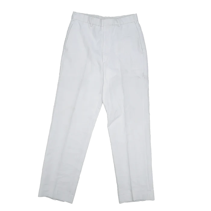 US Navy White Service Dress Trousers - 31R, Small - US Navy Surplus - Dress Trousers
