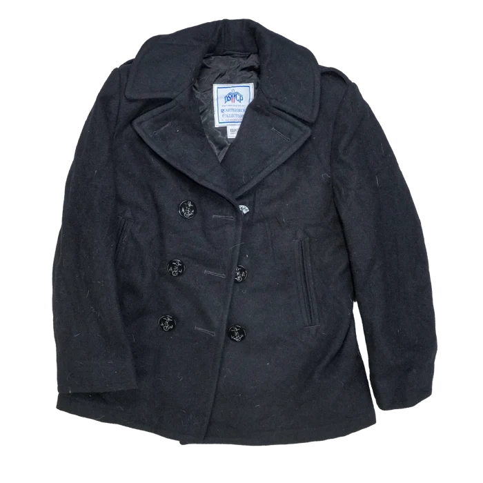 US Navy Women's Wool Pea Coat - Medium - US Navy Surplus - Great Coats