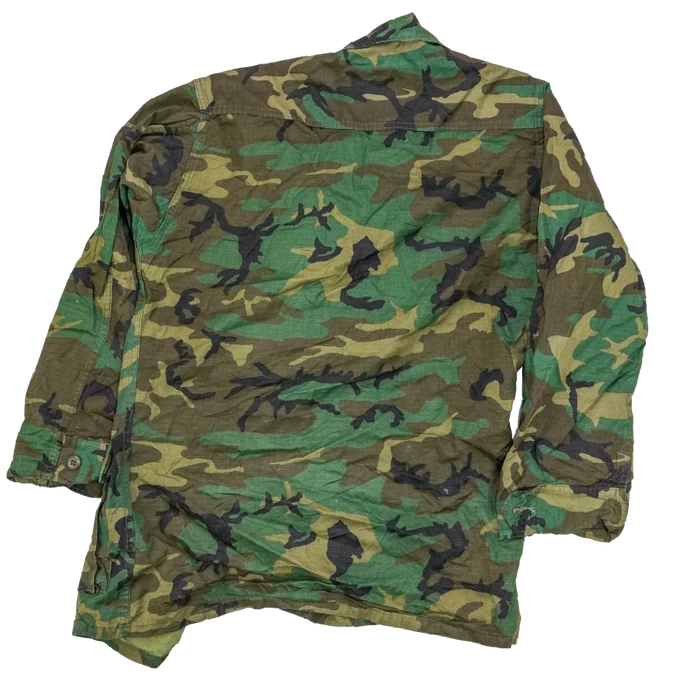 US Navy Woodland RDF Shirt - Small Regular - US Navy Surplus - Field Shirts