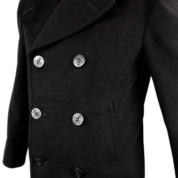 US Navy Wool Pea Coat - Value Grade - US Navy Surplus - Great Coats