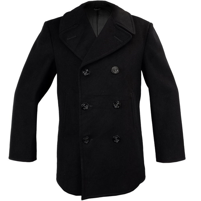 US Navy Wool Pea Coat - Value Grade - US Navy Surplus - Great Coats
