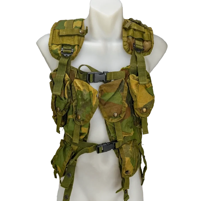 USGI 1st Gen Woodland Load Bearing Vest, Item 2 - Film Production Used - Combat Vests & Rigs