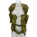 USGI 1st Gen Woodland Load Bearing Vest w/ Belt - Medium - US Army Surplus - Combat Vests & Rigs