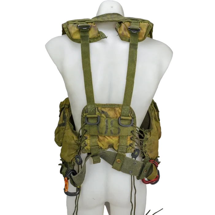 USGI 1st Gen Woodland Load Bearing Vest w/ Belt - Medium - Film Production Used - Combat Vests & Rigs
