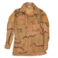 USGI 3 Colour Desert Red Dyed BDU Shirt - Small Long - Film Production Used - Field Shirts