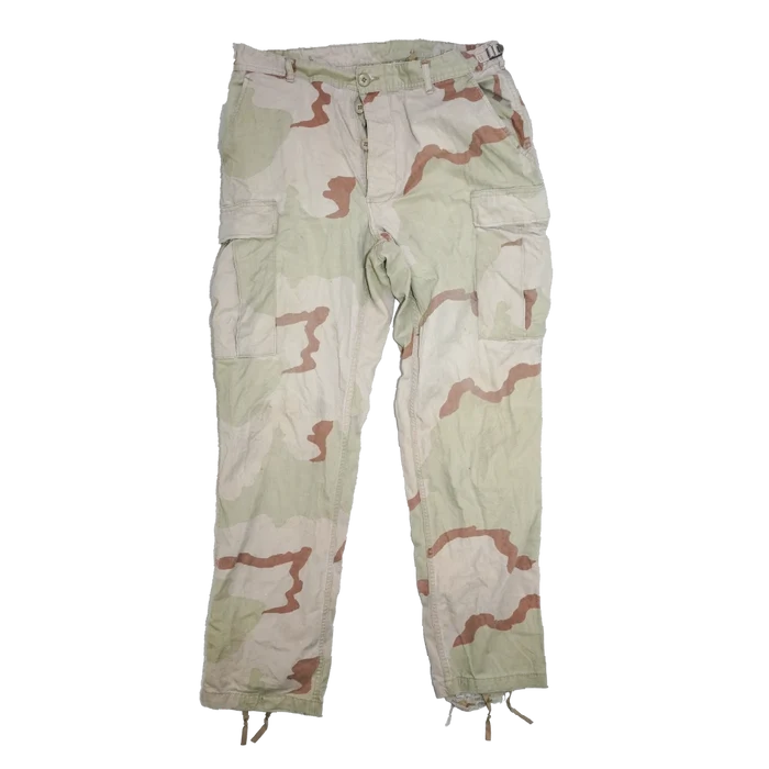 USGI 3 Colour Desert Trousers - Medium Long - US Army Surplus - Combat Trousers
